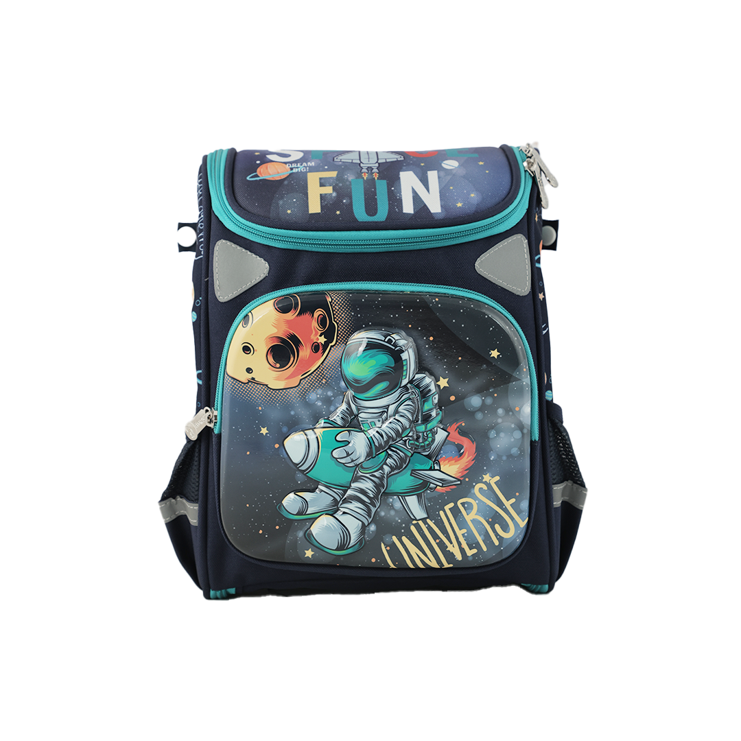 Space design kids bag