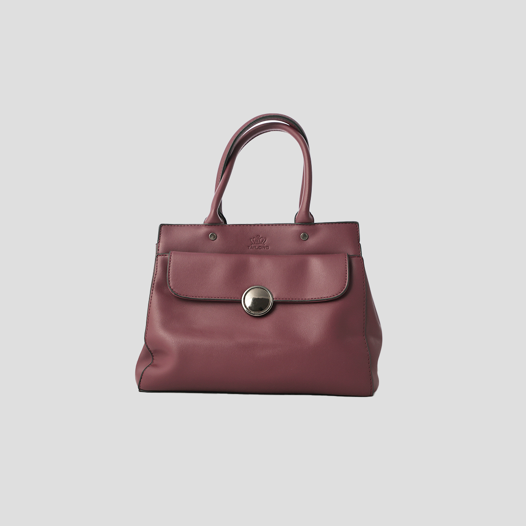 Red Tan Ladies handbag