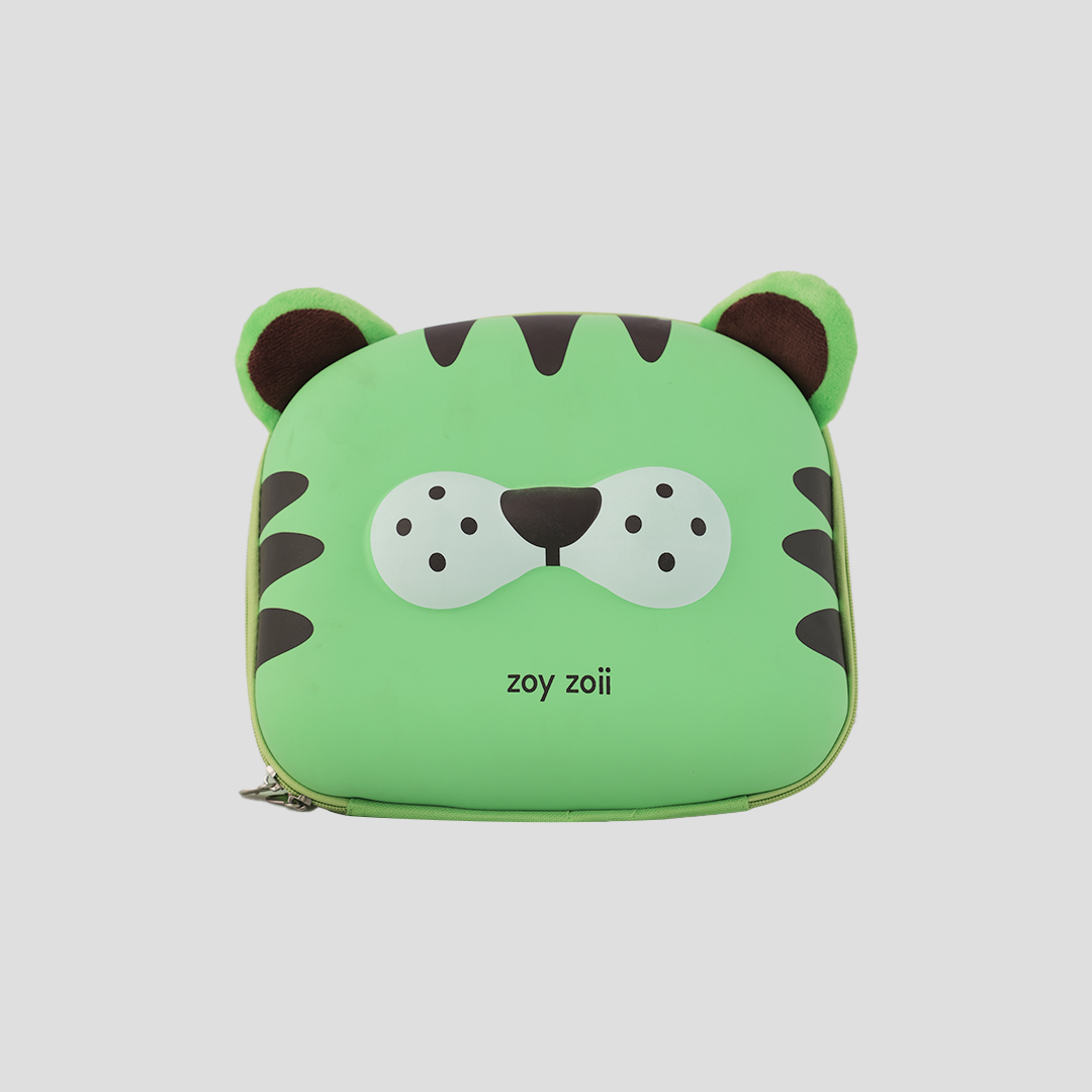 Kids Bag Green With 3d design