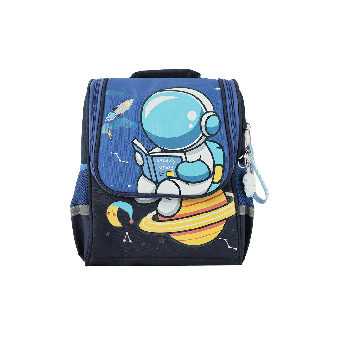 Kids School bag with astronaut print